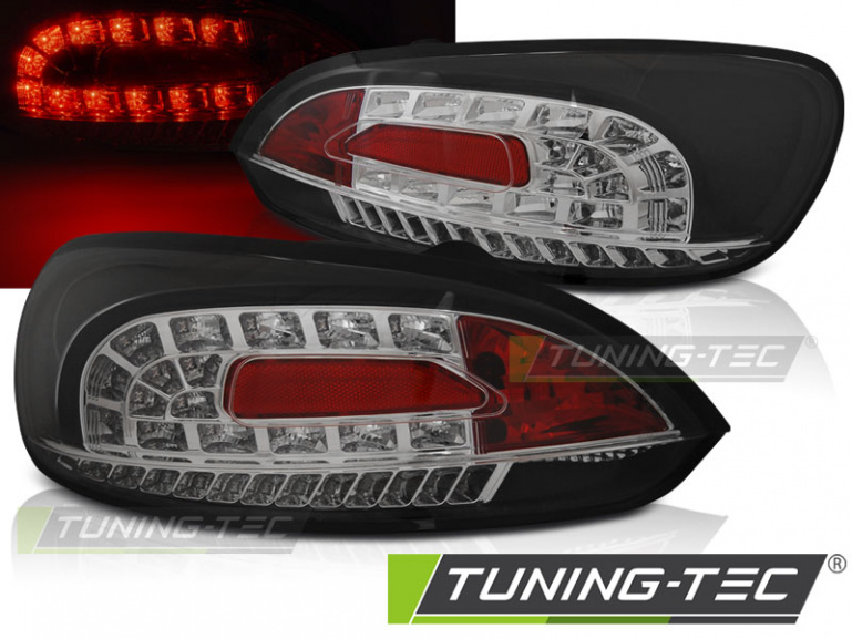 LED Upgrade Design Rückleuchten für VW Scirocco 3 (III) 08-14 schwarz/klar